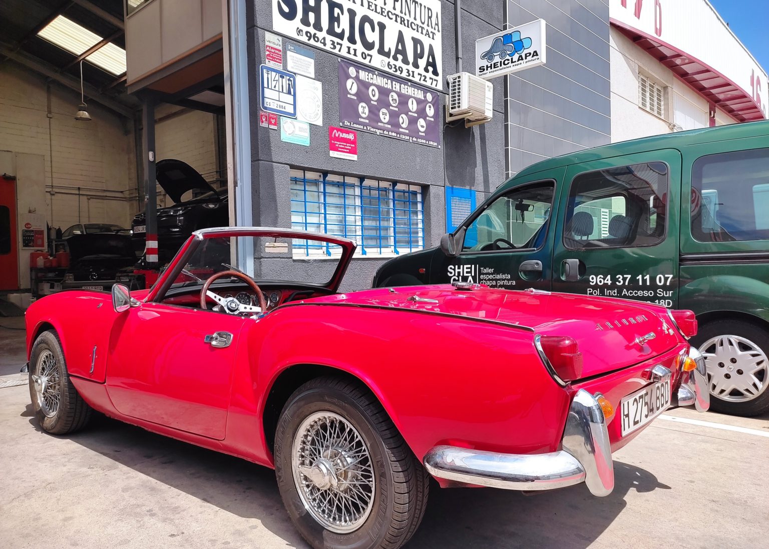 Restauración coches clásicos castellon